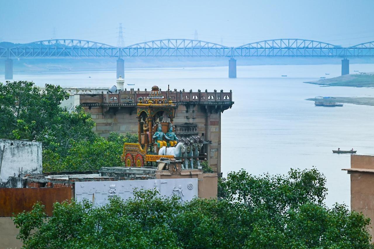 Ganga Darshanam Guesthouse At Dashashwamedh Ghat Варанаси Екстериор снимка